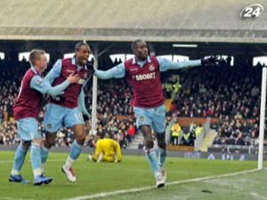 "Вест Хем" здобув першу виїзну перемогу в чемпіонаті "Вест Хем" здобув першу виїзну перемогу в чемпіонаті