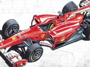 Іспанська "Marca" опублікувала креслення нового боліда "Ferrari" Іспанська "Marca" опублікувала креслення нового боліда "Ferrari"