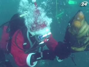 Понад 10 років дайвери зустрічають Новий рік під водою Понад 10 років дайвери зустрічають Новий рік під водою