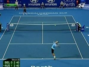 Австралія з рахунком 2-1 переграла Бельгію Австралія з рахунком 2-1 переграла Бельгію