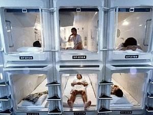 У Китаї відкрився перший капсульний готель У Китаї відкрився перший капсульний готель