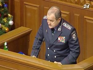 У Верховній Раді відзвітував міністр внутрішніх справ Анатолій Могильов