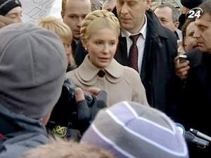 Юлія Тимошенко вкотре прийшла у Генпрокуратуру