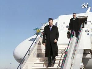 Віктор Янукович розпочав офіційний візит до Японії