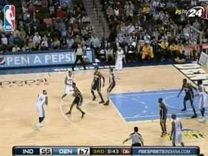 Блискуча гра Ентоні допомогла "Денверу" перемогти "Індіану" Блискуча гра Ентоні допомогла "Денверу" перемогти "Індіану"