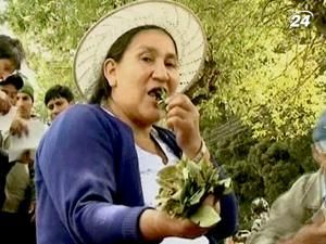 Болівійці - за вживання листків коки