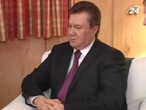 Янукович: Ми боремося із корупцією, а не свободою слова