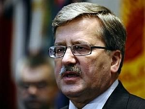 Коморовський: Польща підтримуватиме Україну Коморовський: Польща підтримуватиме Україну