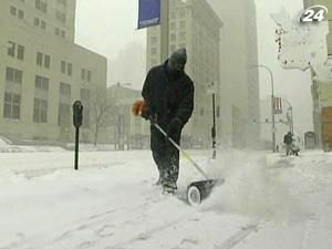 Третина території США потерпає від снігопадів Третина території США потерпає від снігопадів