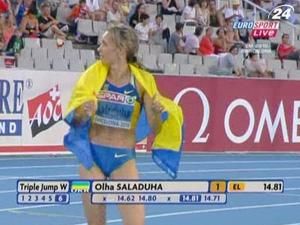 Ольга Саладуха – найкраща легкоатлетка у 2010 році Ольга Саладуха – найкраща легкоатлетка у 2010 році