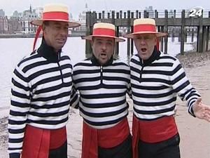 Тріо гондольєрів запишуть платівку зі своїми піснями Тріо гондольєрів запишуть платівку зі своїми піснями