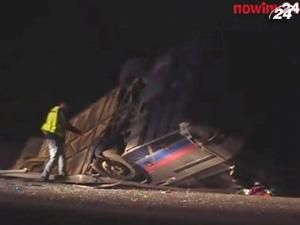 До 8 років може отримати водій автобуса, що перекинувся у Польщі До 8 років може отримати водій автобуса, що перекинувся у Польщі