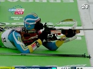 Валя Семеренко вперше у сезоні піднялась на подіум Валя Семеренко вперше у сезоні піднялась на подіум