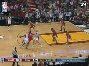 "Маямі" реваншувалося за поразку "Лос-Анджелес Кліпперс" "Маямі" реваншувалося за поразку "Лос-Анджелес Кліпперс"