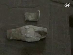 Правоохоронці знайшли одну з статуй, яку вкрали з Каїрського музею Правоохоронці знайшли одну з статуй, яку вкрали з Каїрського музею