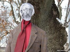 Міністра освіти "повісили" у Львові Міністра освіти "повісили" у Львові