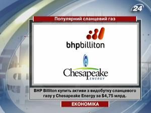 BHP Billiton купить активи з видобутку сланцевого газу у Chesapeake Energy