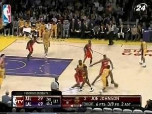 "Лос-Анджелес Лейкерс" здобули першу перемогу за чотири матчі "Лос-Анджелес Лейкерс" здобули першу перемогу за чотири матчі