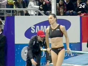 Ісінбаєва пропустить чемпіонат Європи з легкої атлетики у приміщенні Ісінбаєва пропустить чемпіонат Європи з легкої атлетики у приміщенні