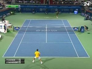 Сергій Стаховський не зміг впоратися із Роджером Федерером Сергій Стаховський не зміг впоратися із Роджером Федерером