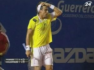 Олександр Долгополов поступився Давіду Ферреру Олександр Долгополов поступився Давіду Ферреру