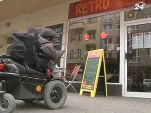 Німецькі винахідники створили карту, де позначені місця, пристосовані для інвалідів Німецькі винахідники створили карту, де позначені місця, пристосовані для інвалідів