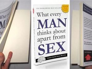 "Про що всі чоловіки думають, окрім сексу" - бестселер без жодної сторінки тексту "Про що всі чоловіки думають, окрім сексу" - бестселер без жодної сторінки тексту