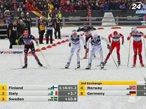 Норвежці тріумфували в чоловічій естафеті на Чемпіонаті Світу Норвежці тріумфували в чоловічій естафеті на Чемпіонаті Світу