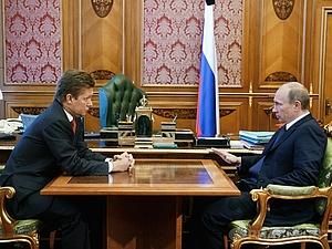 Путін запропонував проголосувати за Міллера Путін запропонував проголосувати за Міллера