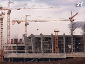 Будівництво львівської євроарени затримується на 3 місяці