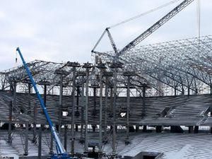 Експерти УЄФА побачили прогрес в будівництві стадіону у Львові Експерти УЄФА побачили прогрес в будівництві стадіону у Львові