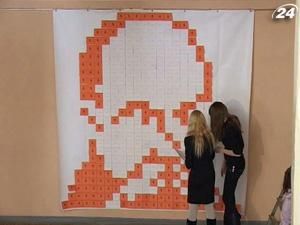 Студенти створили портрет Шевченка площею 6,25  квадратних метрів