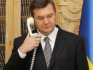 Янукович обговорив з Медведєвим плани двосторонніх контактів