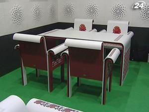 Вишивку на кам'яних меблях внесли до Книги рекордів Вишивку на кам'яних меблях внесли до Книги рекордів