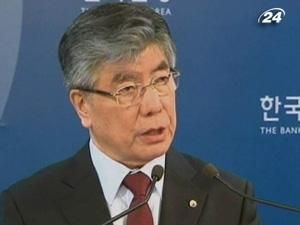 Центральний банк Пд. Кореї підвищив відсоткову ставку Центральний банк Пд. Кореї підвищив відсоткову ставку