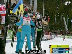 Українки завоювали срібну медаль у естафеті Українки завоювали срібну медаль у естафеті
