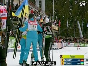 Українки завоювали срібну медаль у естафеті
