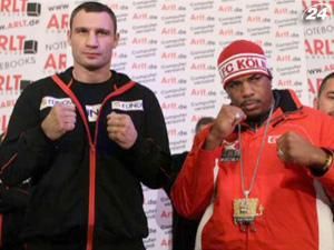 Виталий Кличко и Одланьер Солис провели пресс-конференцию Виталий Кличко и Одланьер Солис провели пресс-конференцию