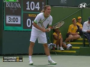 Александр Долгополов уступил Хуану Мартину Дель Потро 