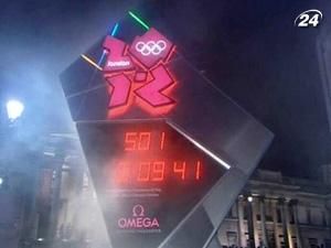 В Лондоне открыли часы, которые отсчитывают время до Олимпиады-2012