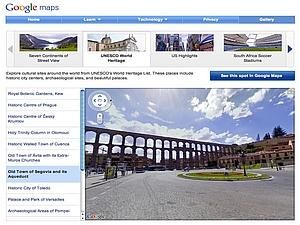 Google запустив сайт про проект Street View