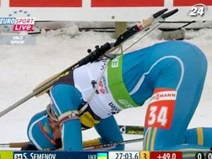 Семенов зупинився за крок від п'єдесталу на етапах Кубка світу з біатлону Семенов зупинився за крок від п'єдесталу на етапах Кубка світу з біатлону
