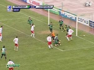 "Краснодар " одержал первую победу в элитном дивизионе