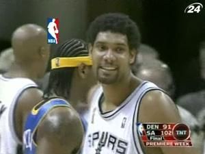 Тим Данкан пропустит до двух недель из-за травмы Тим Данкан пропустит до двух недель из-за травмы