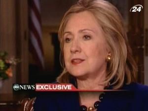 Хіларі Клінтон: Ми хочемо бачити стабільну, мирну та демократичну Лівію Хіларі Клінтон: Ми хочемо бачити стабільну, мирну та демократичну Лівію