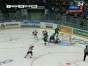 "Салават Юлаєв" здобув перемогу у першому матчі 1/2 фіналу "Салават Юлаєв" здобув перемогу у першому матчі 1/2 фіналу