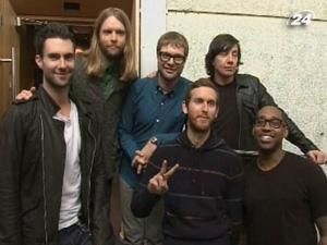 Группа Maroon 5 "с нуля" за сутки создала оригинальную композицию 