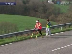 Спортсмен без ноги пробіжить усю Францію Спортсмен без ноги пробіжить усю Францію