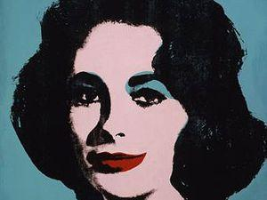 Портрет Элизабет Тейлор от Энди Уорхола выставят на торги 