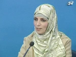 Жена палестинца Дирара Абусиси обижена на Украину Жена палестинца Дирара Абусиси обижена на Украину